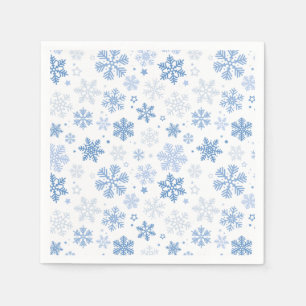 Snowflakes Trendy Winter  Napkin