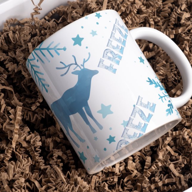 Snowflakes Xmas Coffee Mug (Creator Uploaded)