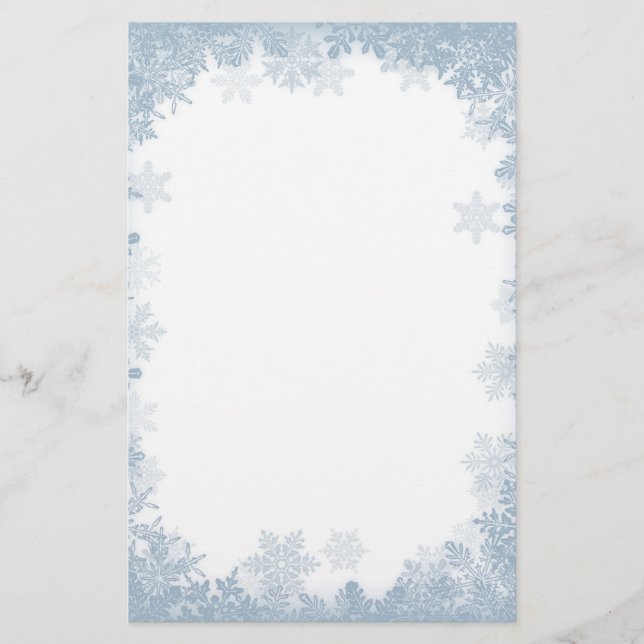 SnowFrame Stationery (Front)