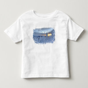 Snowghosts at sunset at Whitefish Mountain Toddler T-Shirt