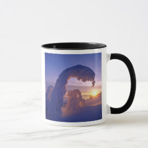 Snowghosts in the Whitefish Range of Montana Mug