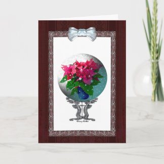 Snowglobe Christmas Greeting Card
