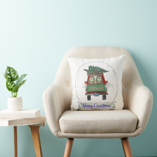 snowglobe cushion
