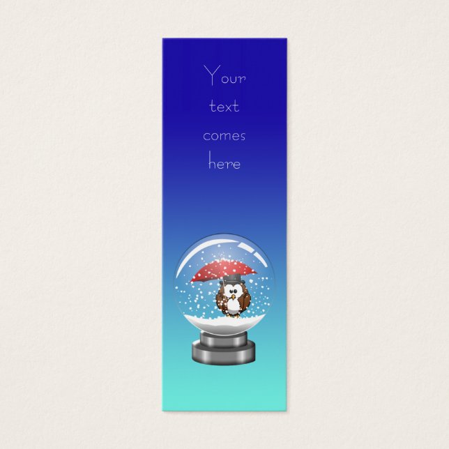 snowglobe owl (Front)