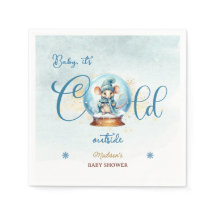Snowglobe Winter Theme Baby Shower