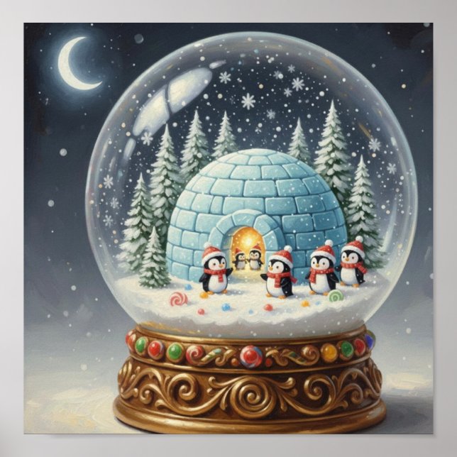 SnowGlobePenguins Poster (Front)