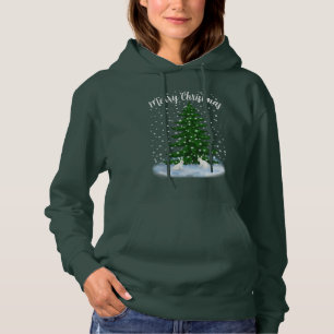 Snowhares and a spruce tree T-Shirt Hoodie