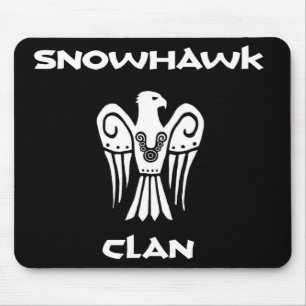 Snowhawk Clan mousepad! Mouse Mat