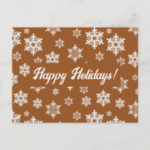 Snowing in big snowflakes of winter in christmas