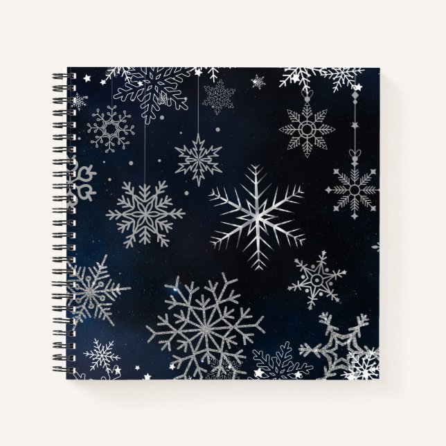 Snowing  notebook (Front)