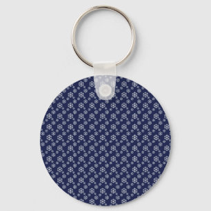 Snowing on Christmas Eve Key Ring