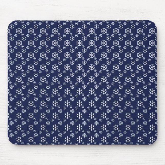 Snowing on Christmas Eve Mouse Mat (Front)