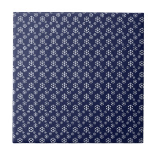 Snowing on Christmas Eve Tile