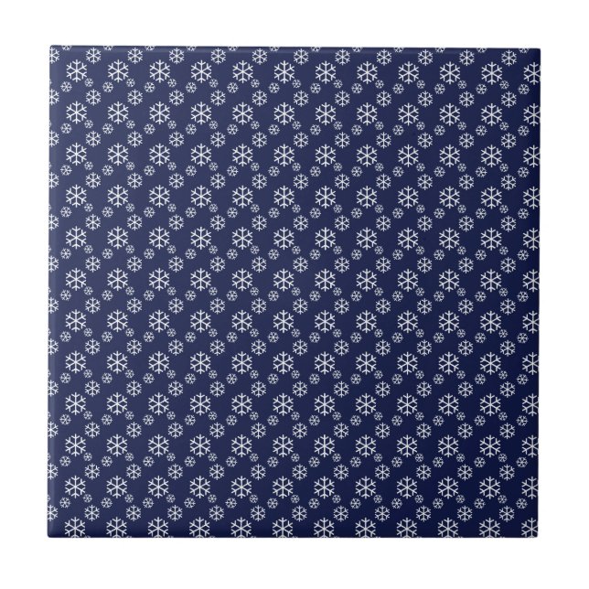 Snowing on Christmas Eve Tile (Front)
