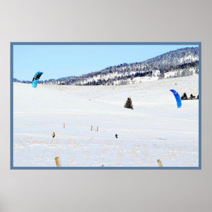 Snowkiting Poster