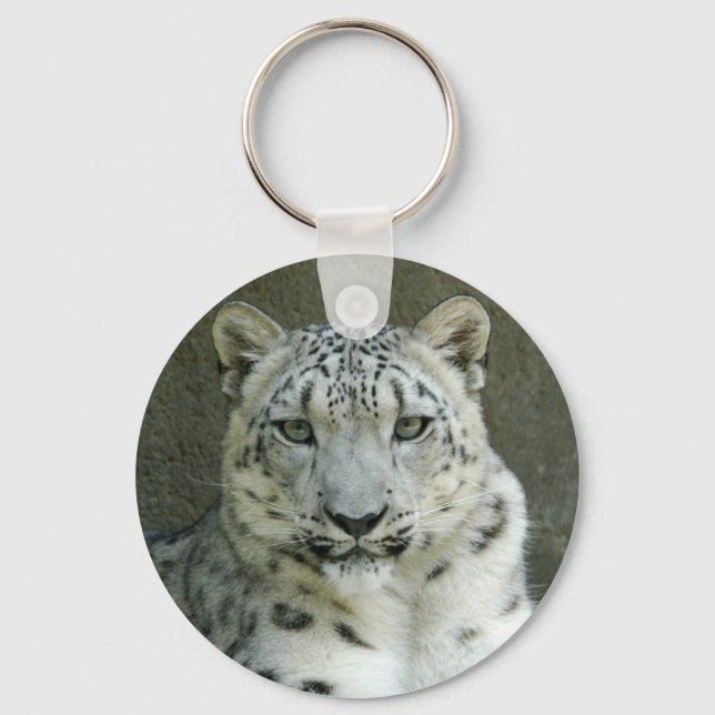 SnowLeopardM002 Key Ring (Front)