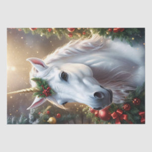 Snowlight: The Enchanted Christmas Unicorn Tissue Paper
