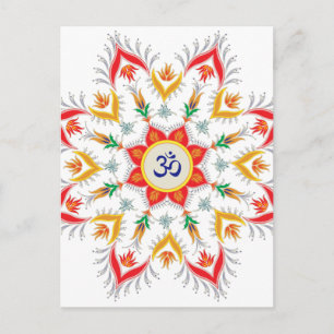 "Sn'owm' flakes!!!" Postcard