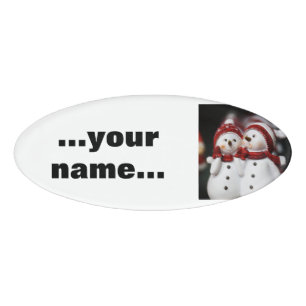 Snowman20150907 Name Tag