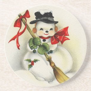 Snowman 001 coaster