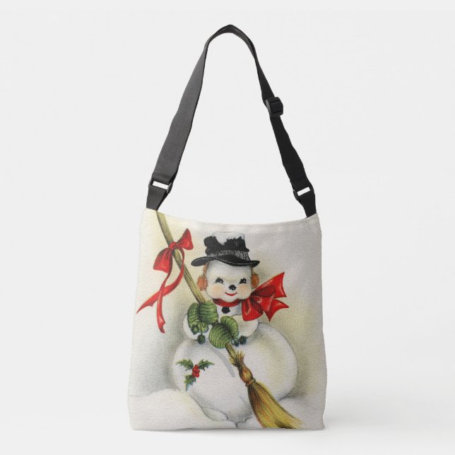 Snowman 001 crossbody bag (Front)
