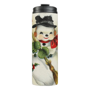 Snowman 001 thermal tumbler