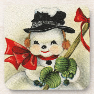 Snowman 004 coaster