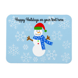 Snowman #1 Magnet