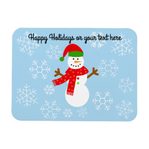 Snowman #2 Magnet