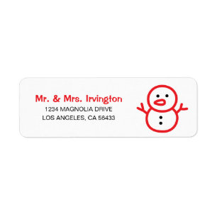 Snowman Address