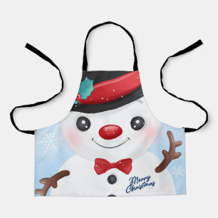 Snowman Apron