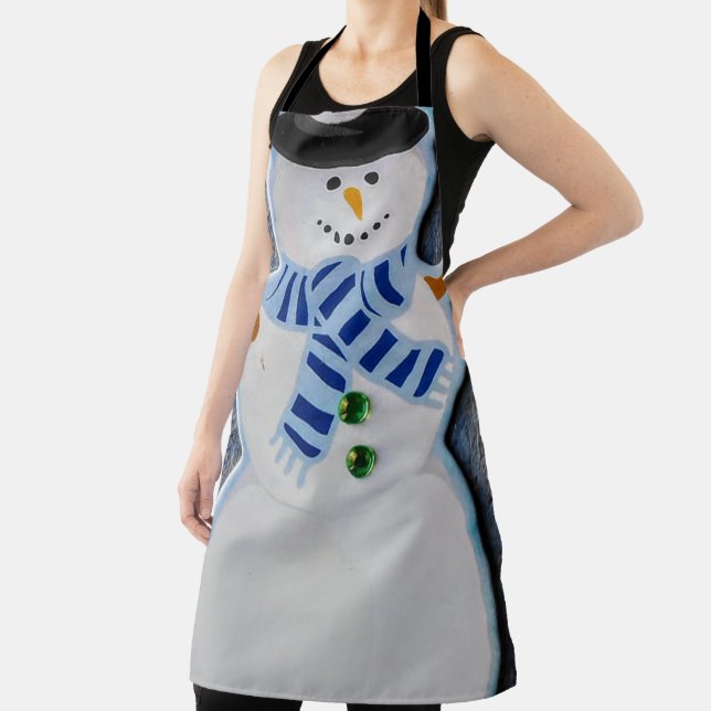 Snowman Apron (Insitu)