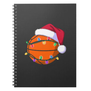 Snowman Basketball Christmas Santa Baseball Sport Notebook