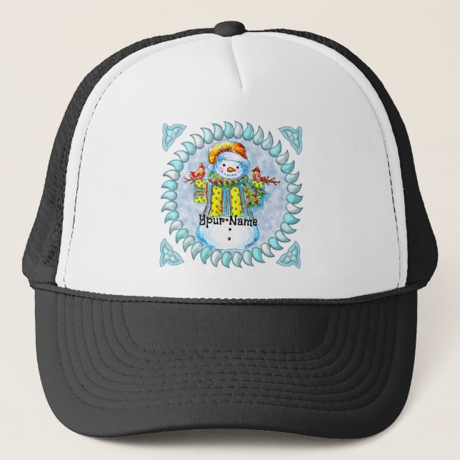 Snowman Birdman hats (Front)