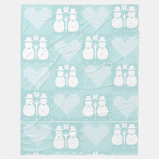 Snowman Blanket & Throws (Front)