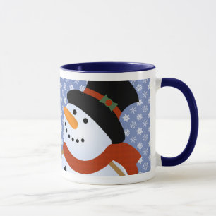 Snowman Blizzard Holiday Mug