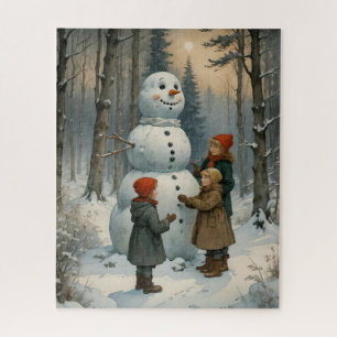Snowman Builders Puzzle
