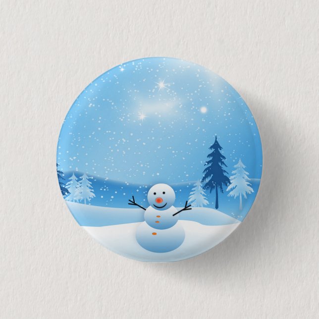 Snowman Buttons (Front)