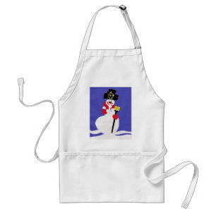 Snowman by VictoriaShaylee Standard Apron