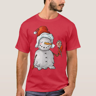 Snowman Candy Merry Christmas, Matching Family Chr T-Shirt