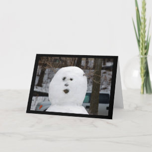 Snowman Card