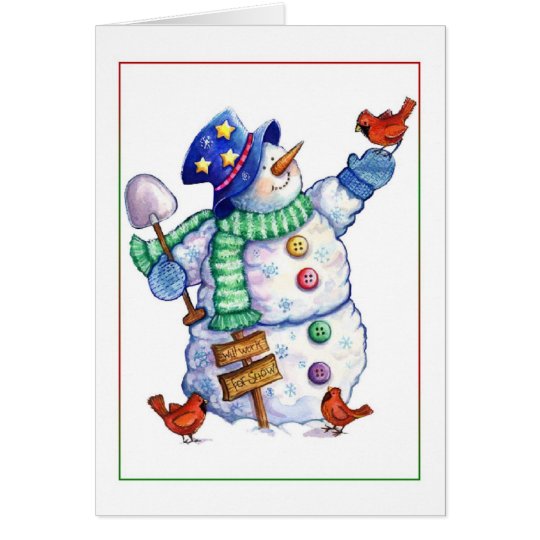 Snowman Card