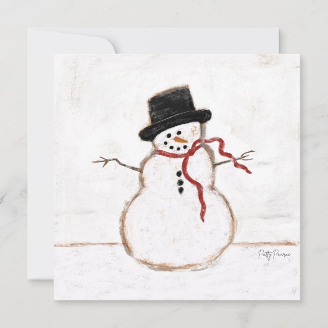 Snowman Card (Front)