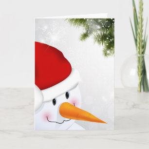 Snowman card