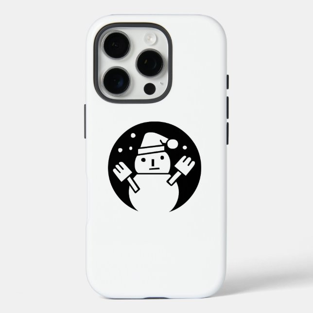 Snowman Case-Mate iPhone Case (Back)