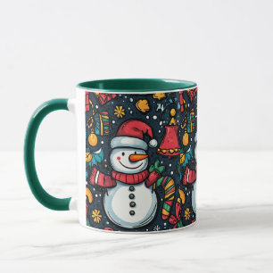 Snowman Christmas 2025 Combo Mug