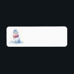 Snowman Christmas Address Labels<br><div class="desc">snowman christmas address labels</div>