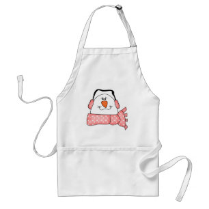 Snowman Christmas Apron