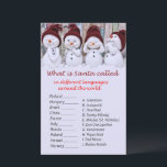 Snowman christmas around the world game<br><div class="desc">Snowman christmas around the world game</div>