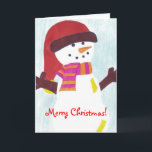 Snowman Christmas Card<br><div class="desc">Snowman Christmas Card</div>